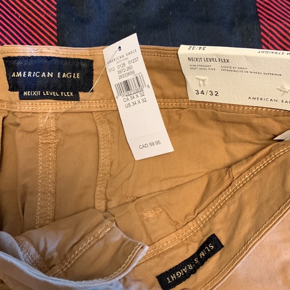 Men’s American Eagle Next Level Flex slim straight leg - Picture 2 of 4